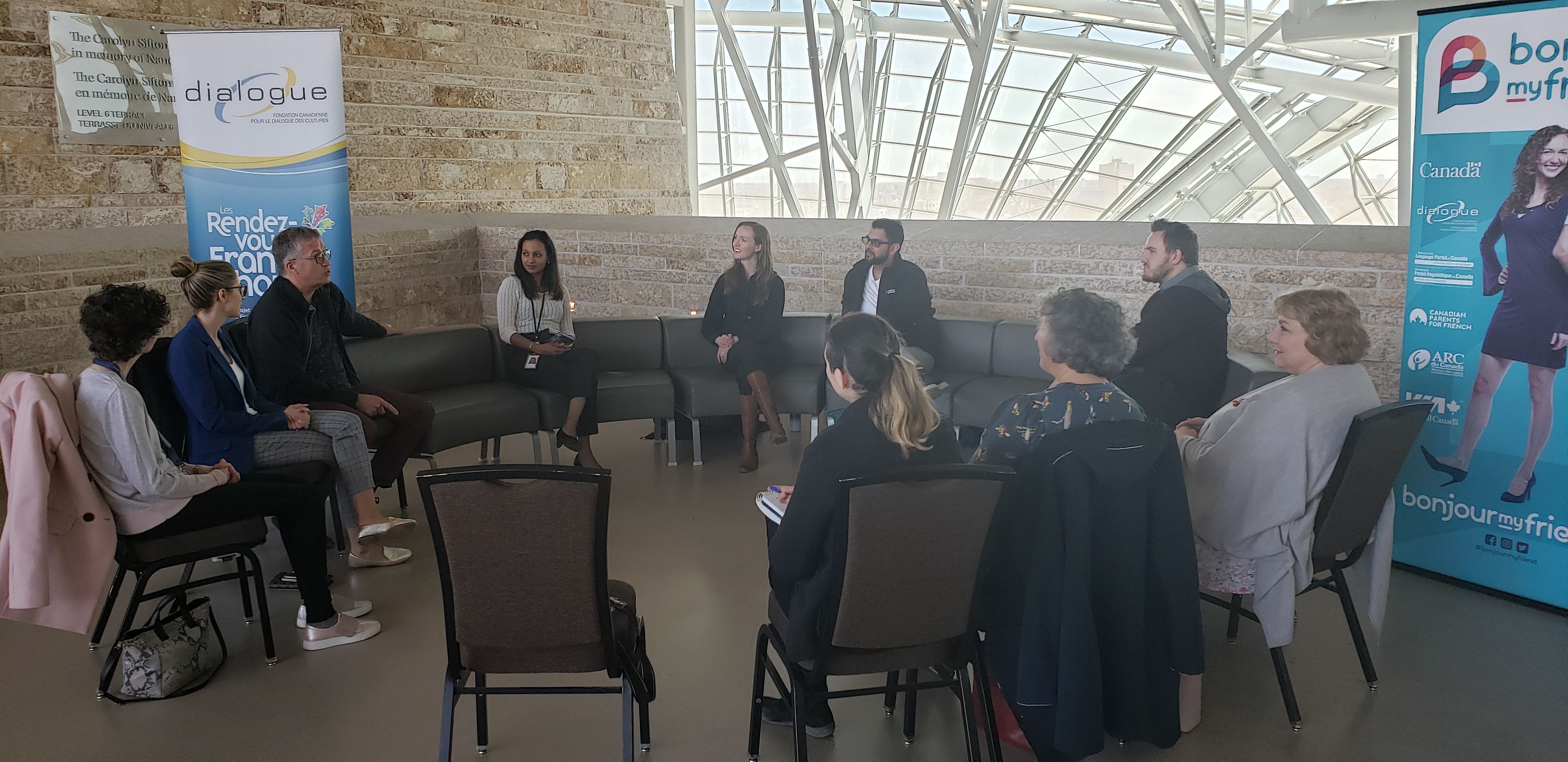 Discussion Musée - bonjour my friend