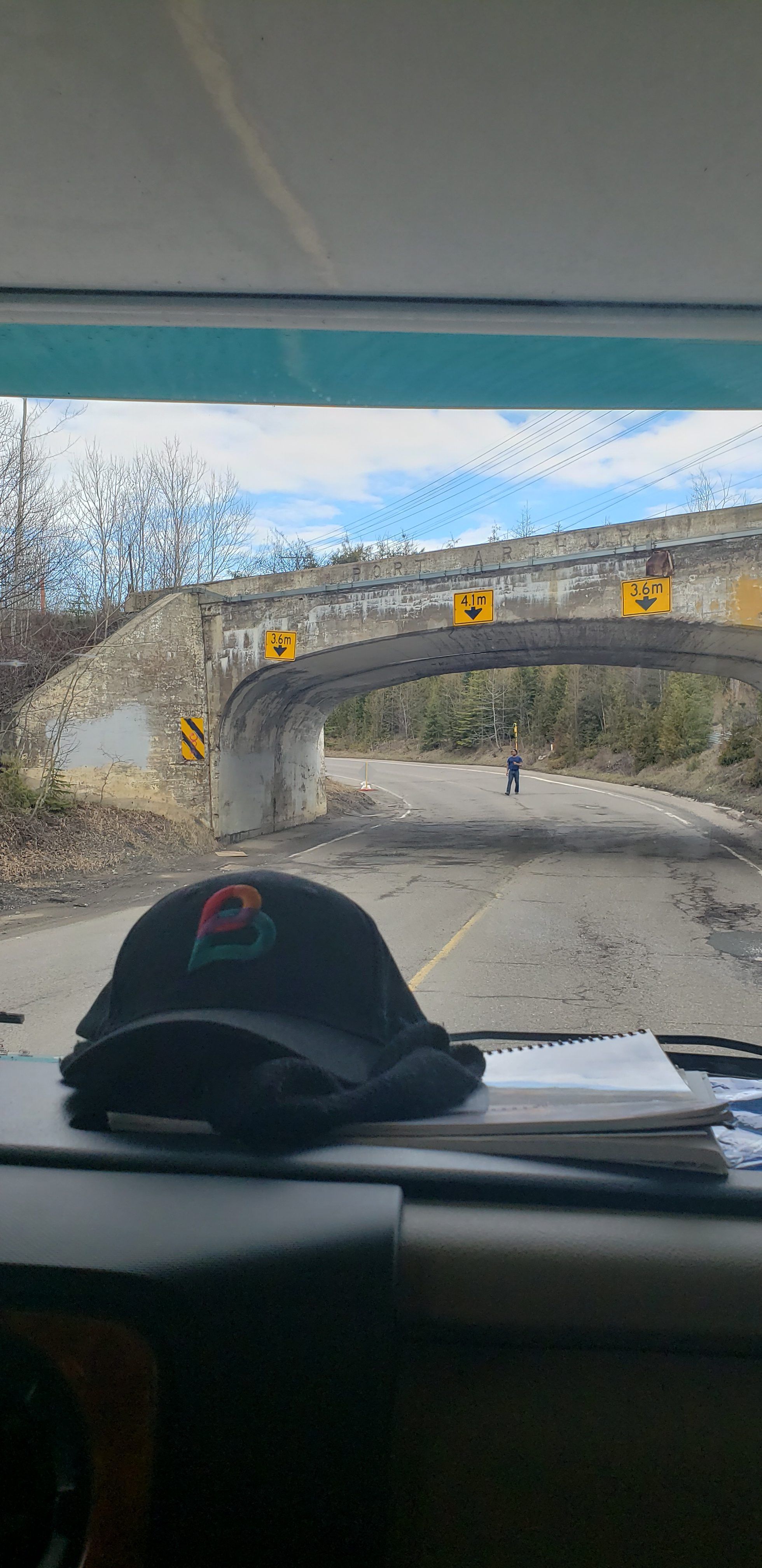 route thunder bay bonjour my friend