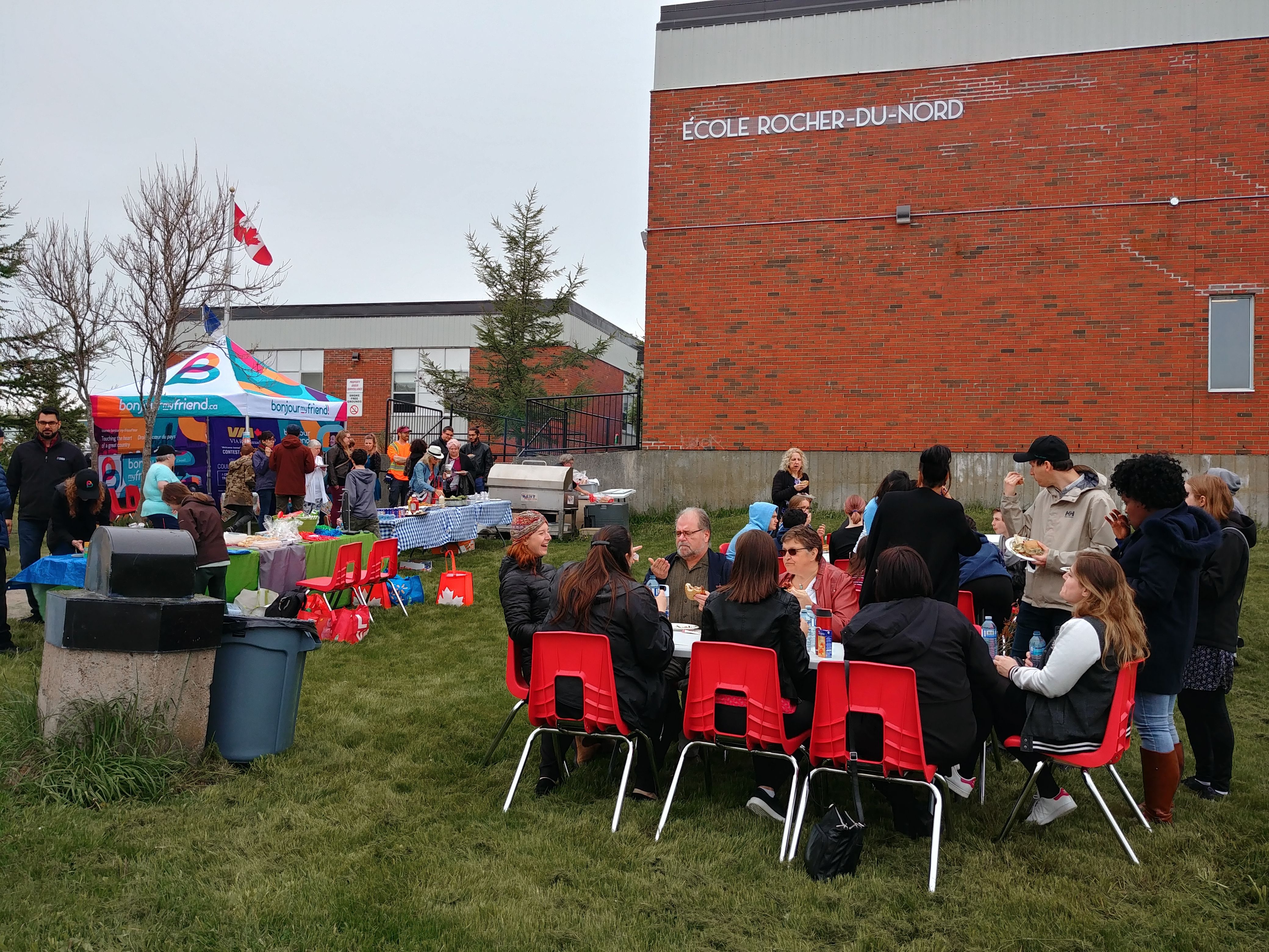 bbq - rocher du nord - bonjour my friend