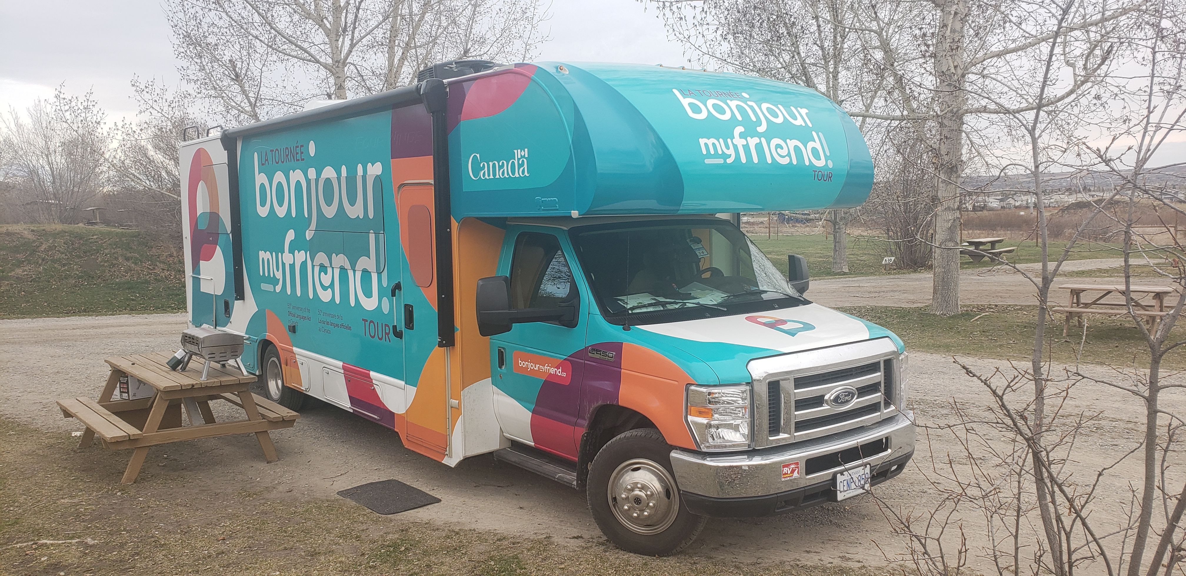 camping Calgary - bonjour my friend