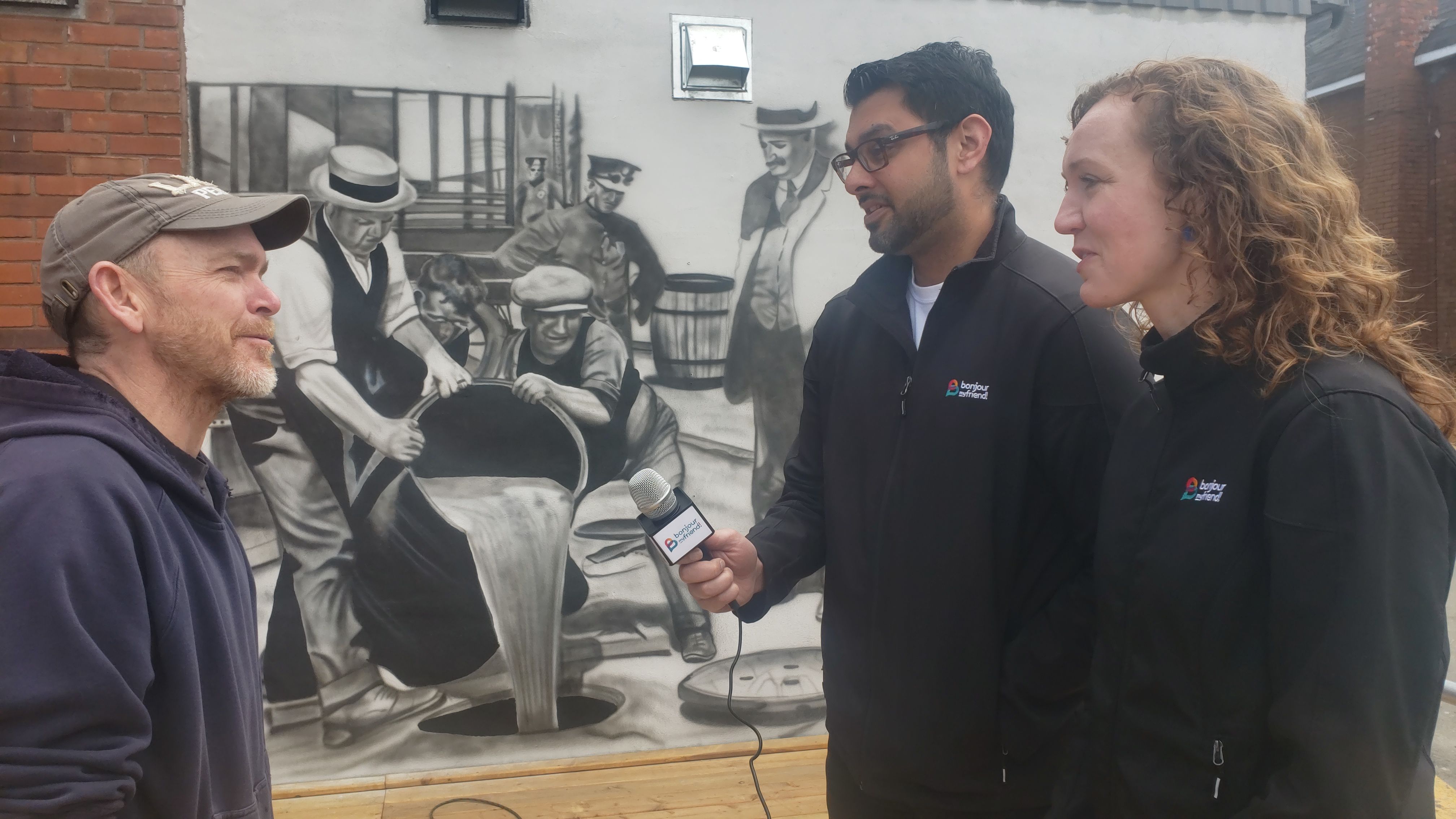 north bay vox pop image- bonjour my friend