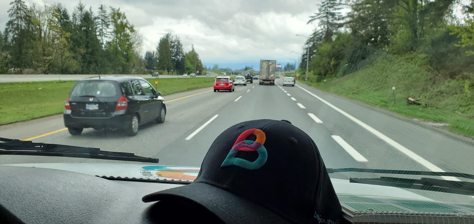 route vers Kamloops - bonjour my friend