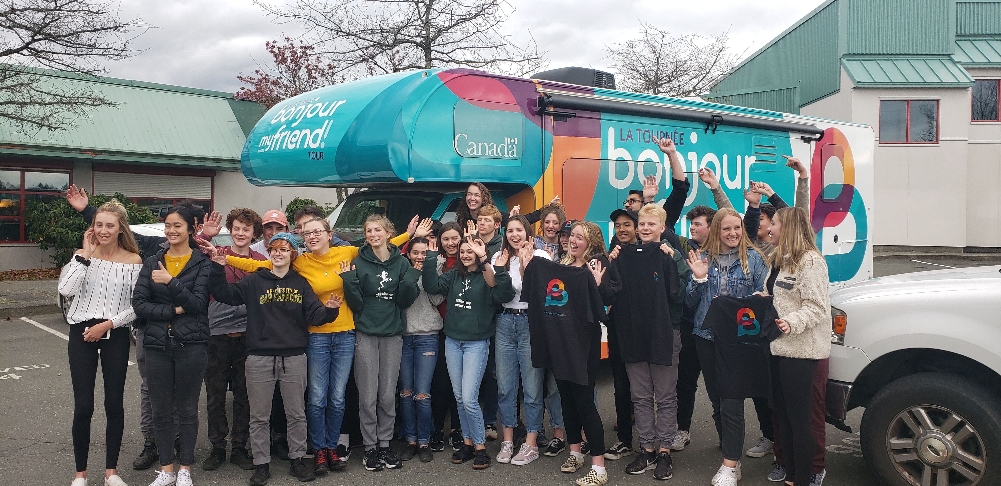 stellys school bonjour my friend