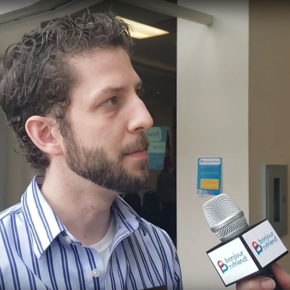 visuel Colin edmonton bonjour my friend