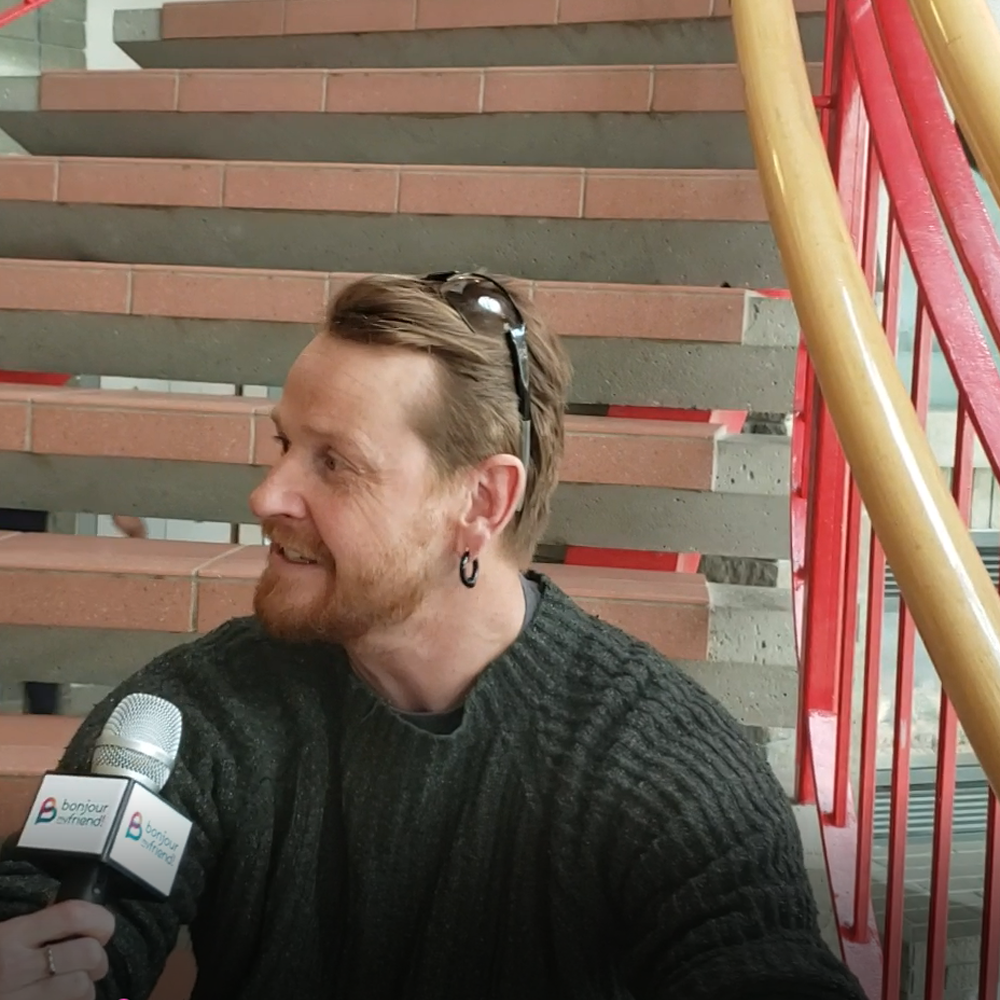 visuel Luc Edmonton - bonjour my friend