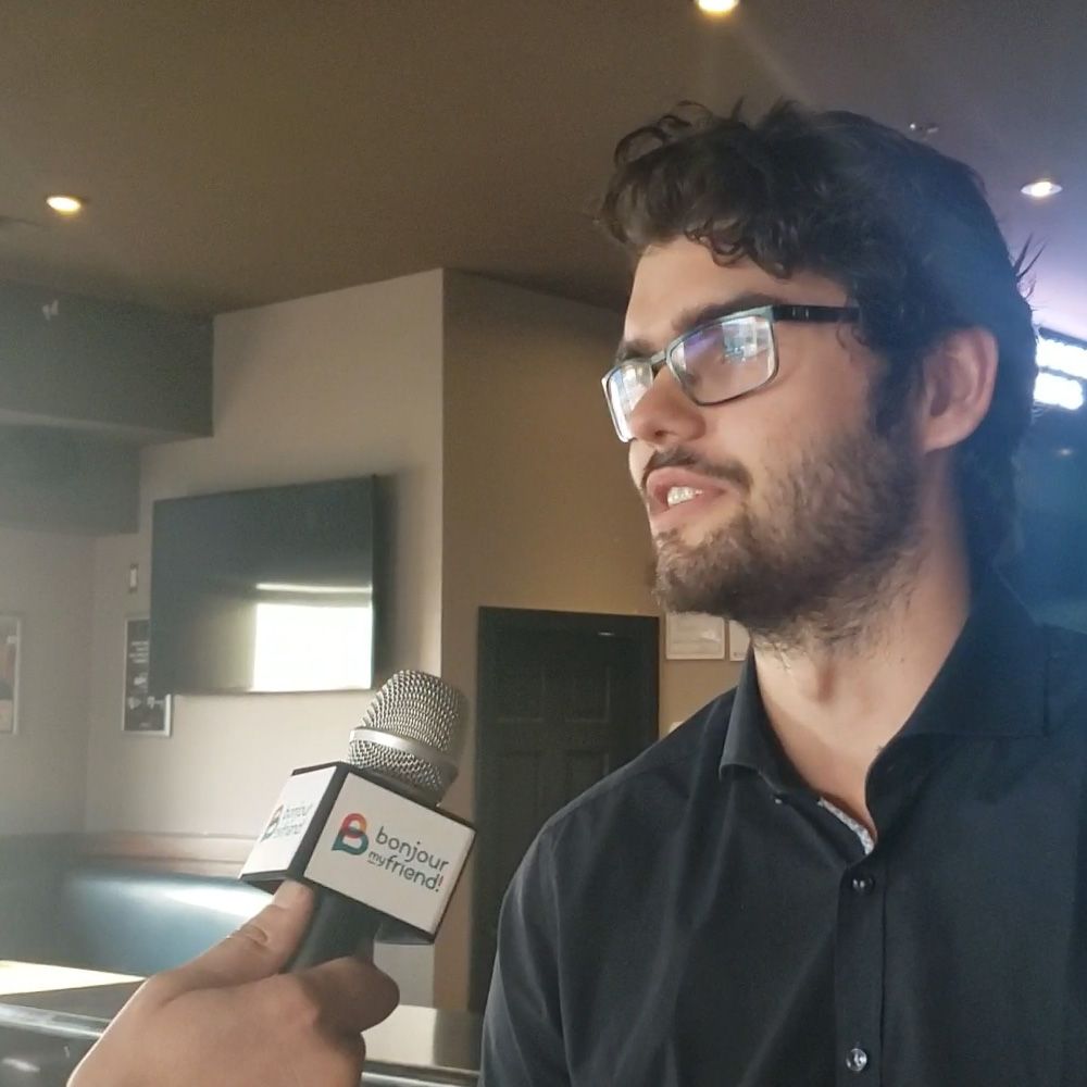 visuel Marcel Saskatoon-bonjour my friend